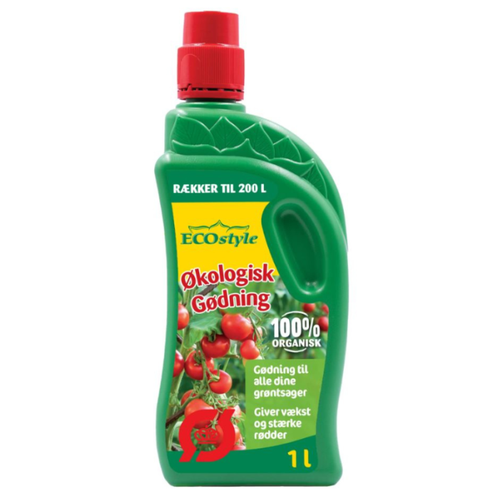 Økologisk gødning til køkkenhaven 1 L