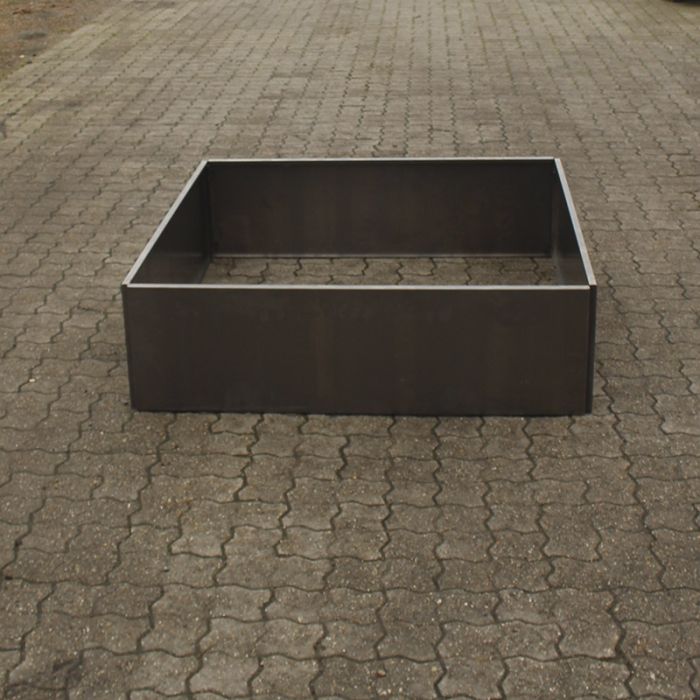 Plantekasse cortenstål 120 cm x 120 cm