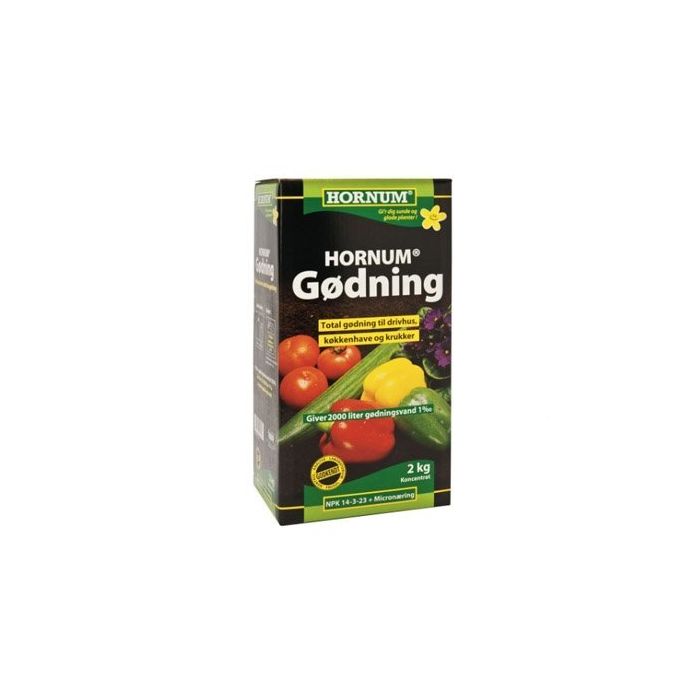 Gødning til drivhus og køkkenhave