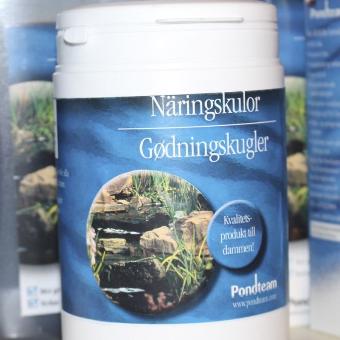 Gødningskugler til vandplanter og nøkkeroser