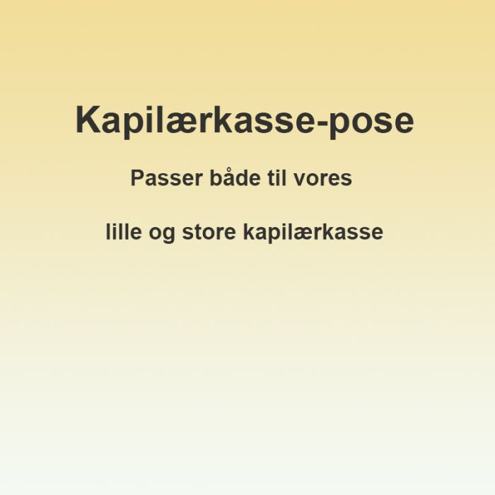 pose til kapilærkasse
