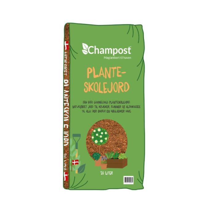 Planteskolejord - Champost - 20 L