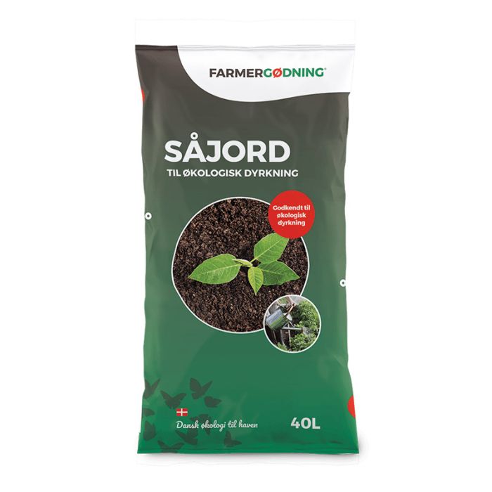 Så- og priklejord 40 l