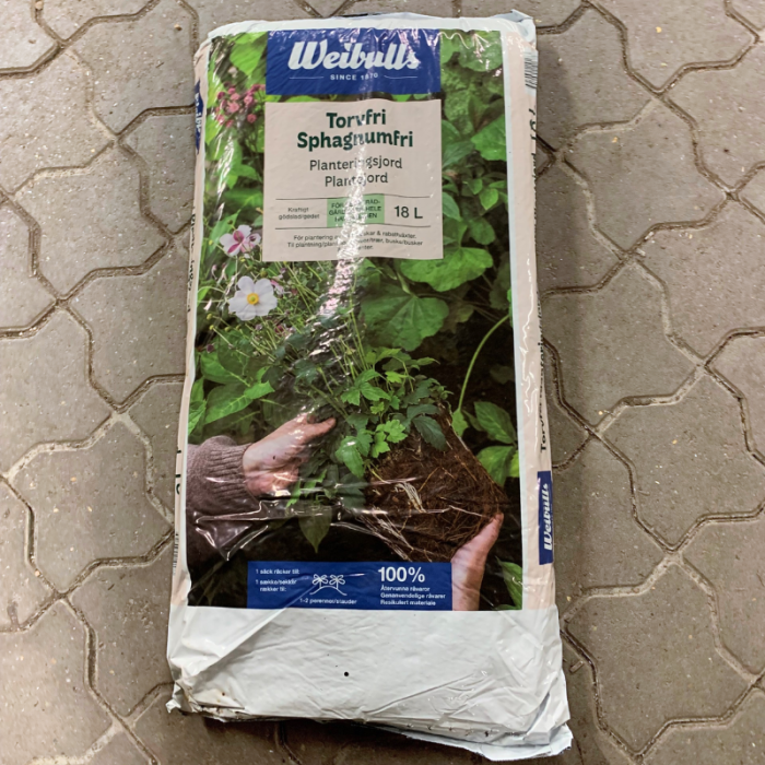 Spagnumfri plantejord